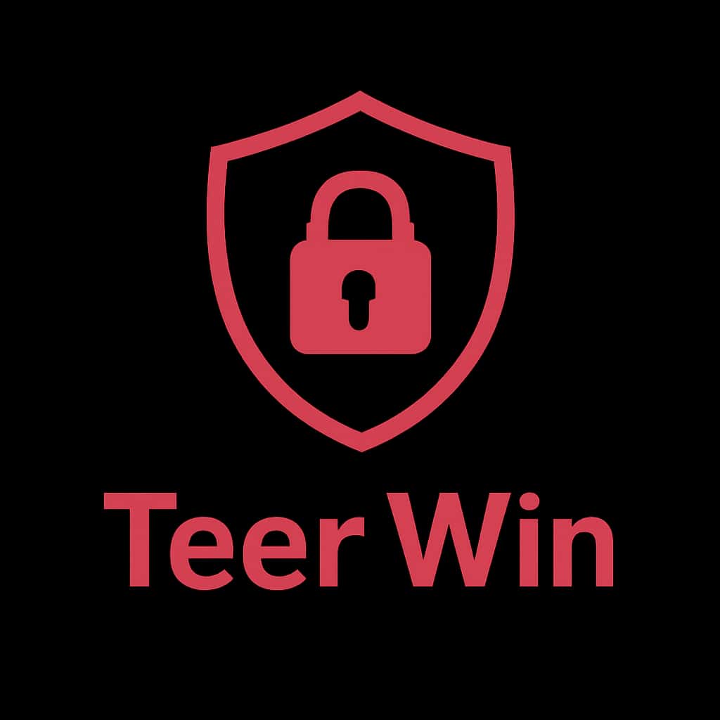 An icon representing guidance on securing a Teer Win account.
