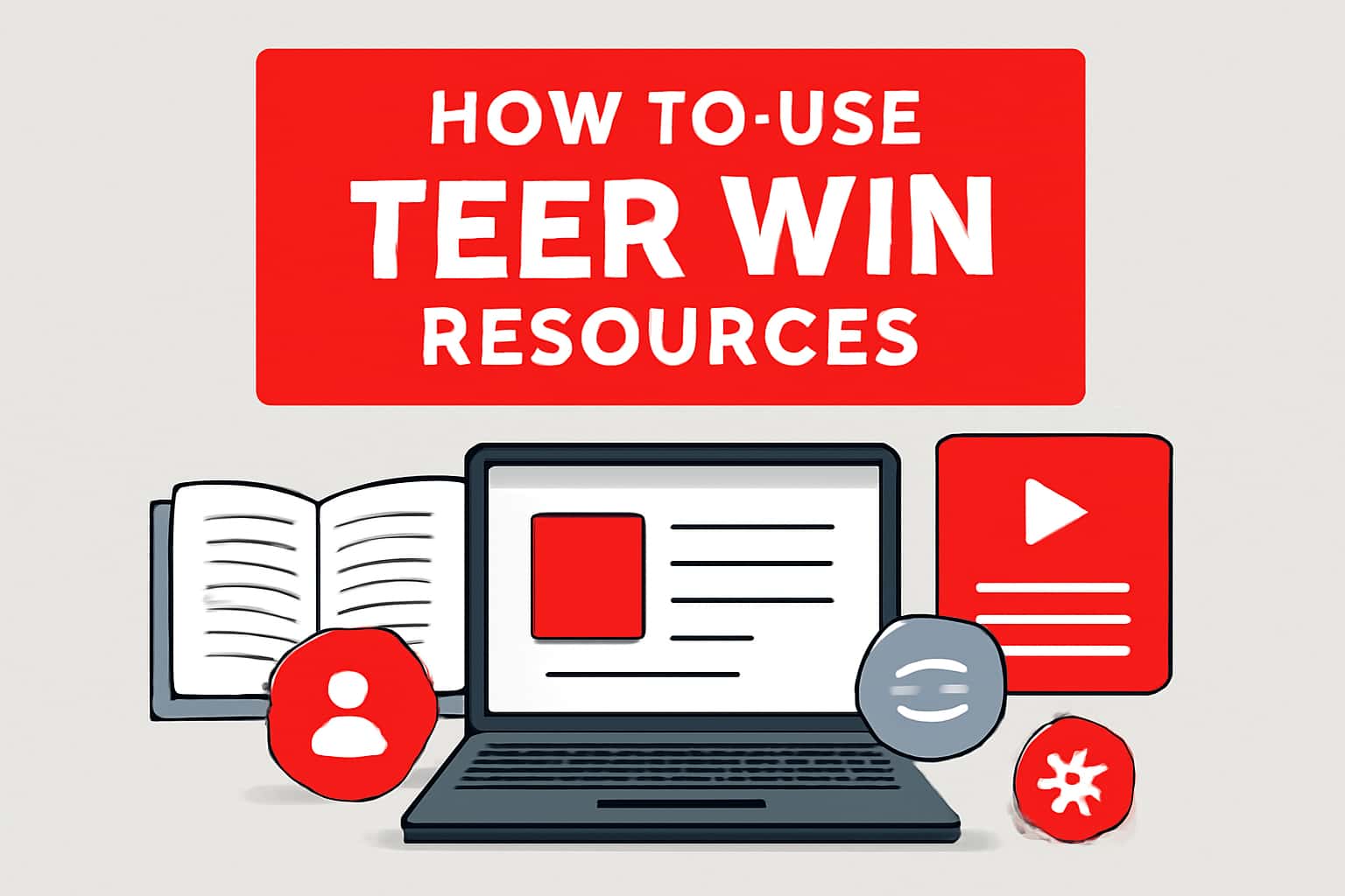 An informative illustration showcasing how to use Teer Win resources effectively.